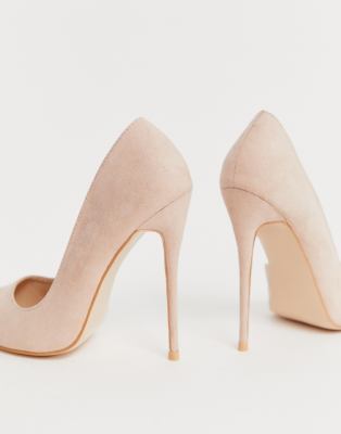 blush pink high heels