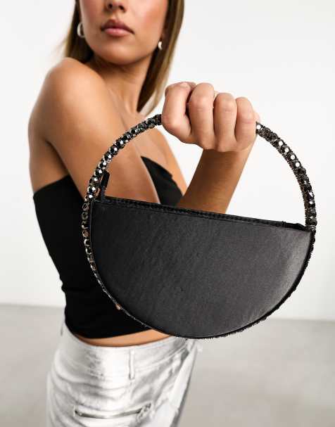 Public Desire - The Alessia - Clutch met juwelen in zwart - view 1