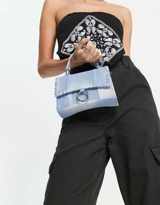 Public Desire The Althea bag in washed denim