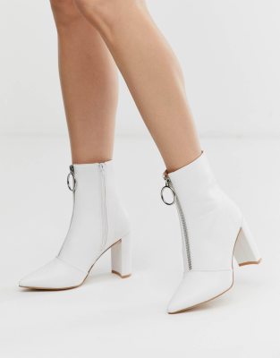 white block heels asos