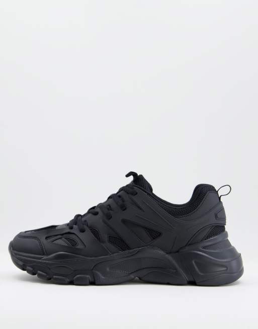 Public desire unorthodox chunky sneakers in black | ASOS