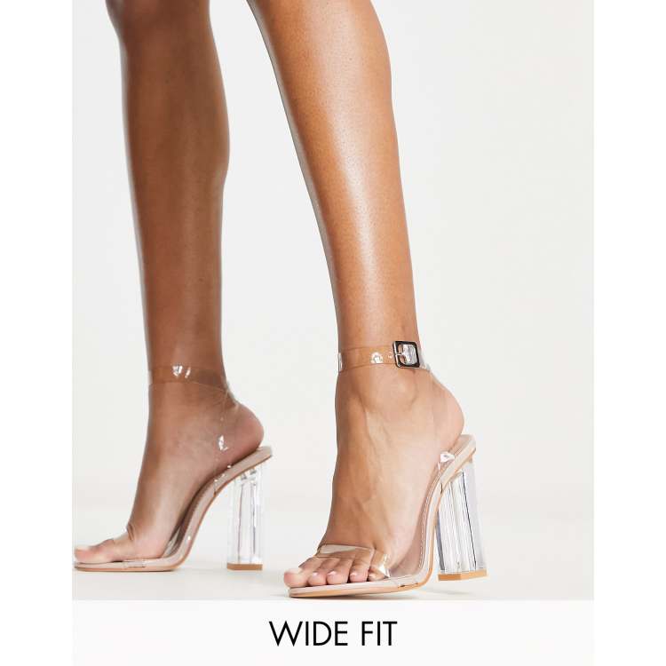 Glass bottom online heels