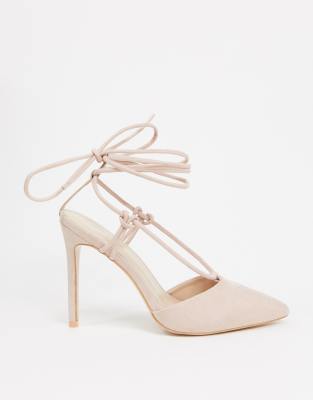 wide fit blush shoes