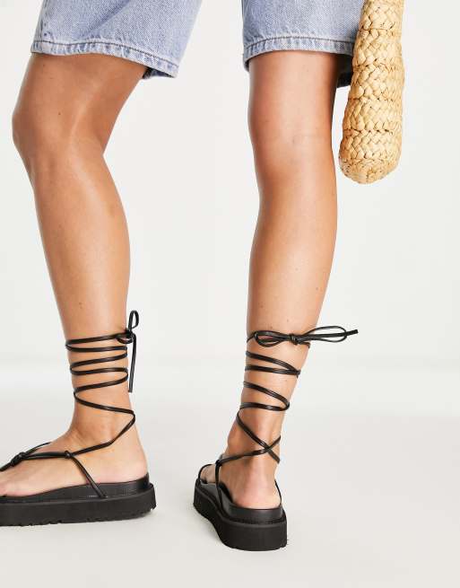 Bebe black hot sale platform sandals