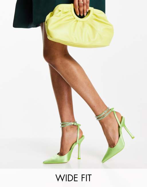 Lime heels outlet shoes