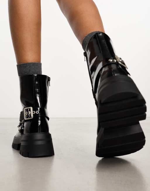 Bottines femme hotsell style motard