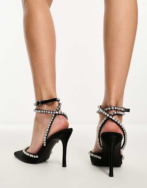 Wide fit hotsell studded heels