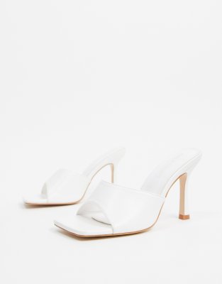 wide mule heels