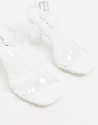 white sandals wide fit