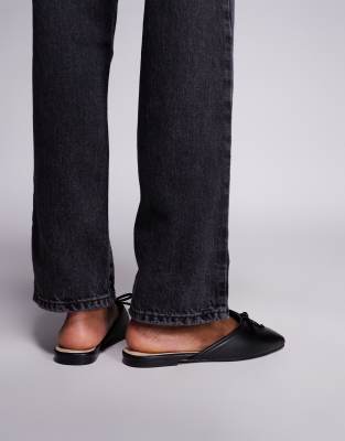 Public Desire Wide Fit Gio Slip On Mule Flats