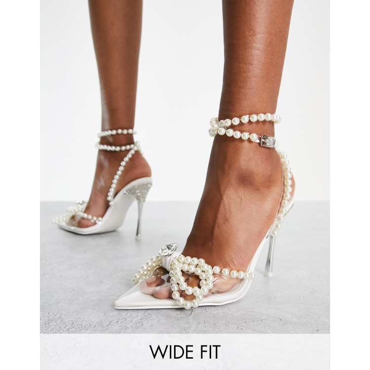 Pearl stilettos discount