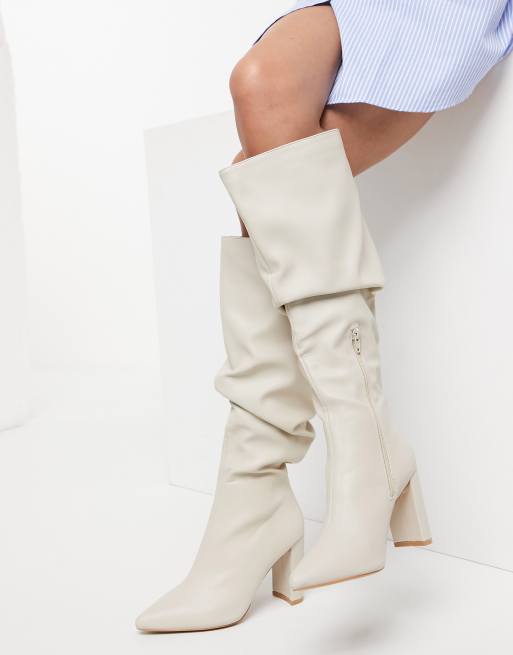 Public Desire Wide Fit - Mine - Cuissardes - Os, 3 de 4