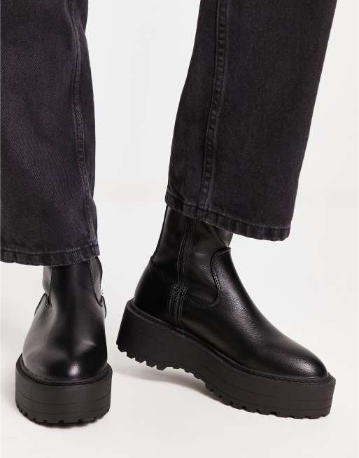 Sole society laila hot sale boot black