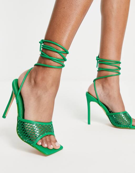 Wide fit sales green heels