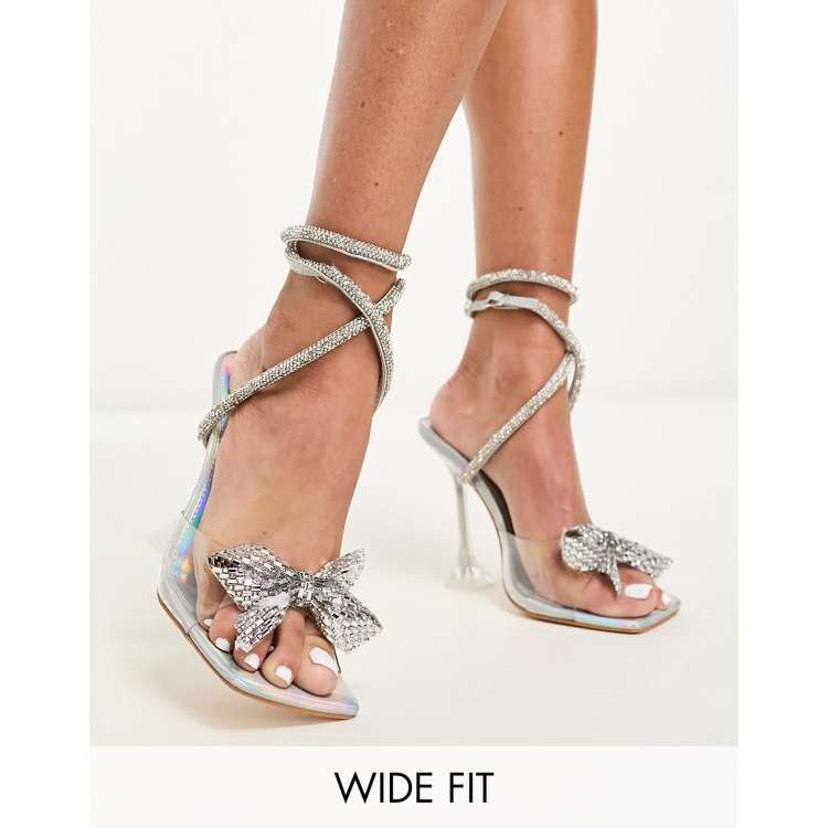 Public desire cleopatra cheap embellished heeled sandals