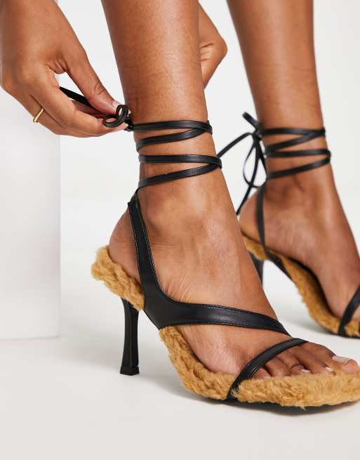 Snake sale wrap sandals