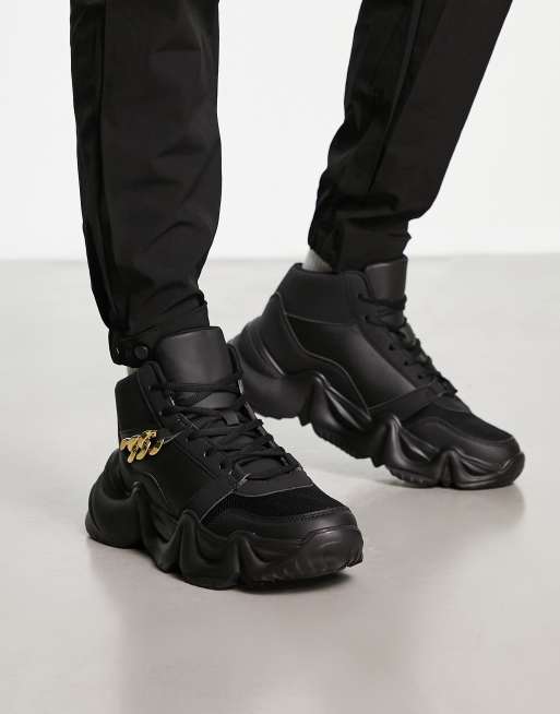 Public Desire - Wylie Chain - Sneakers in zwart 