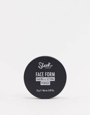  Пудра для бейкинга и закрепления макияжа Sleek MakeUP Face Form - средний оттенок-Бесцветный