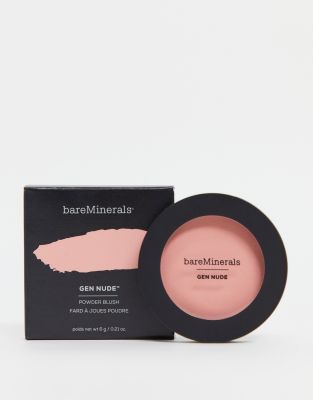 фото Пудровые румяна bareminerals gen nude – pretty in pink-розовый цвет