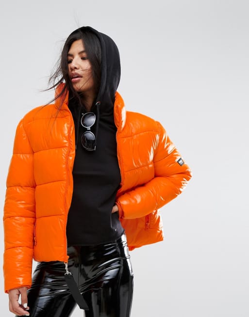 Puffa brand sale jacket womens