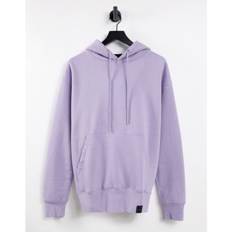 Pull and bear purple hoodie sale