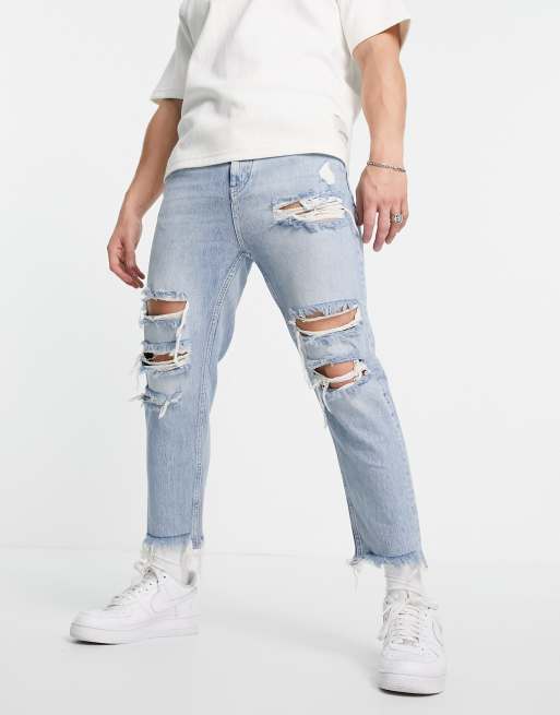 Pull on clearance distressed jeggings