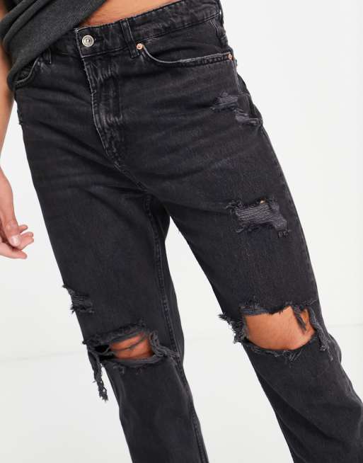 Pull and store bear ripped jeans