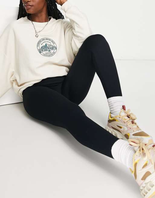 Pull&Bear seamless leggings in khaki