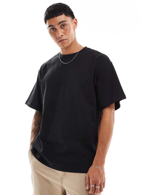 Pull & Bear - Sort oversized T-shirt