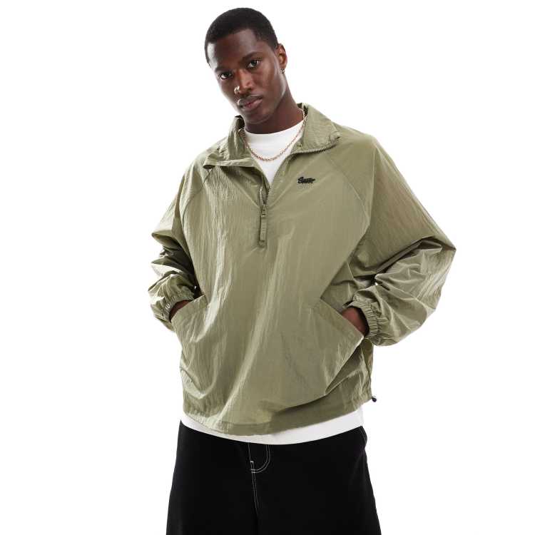 BRIEFING WIND & RAIN PULLOVER（BEIGE／M） Outdoor Clothing Archives - Kloppers Sport