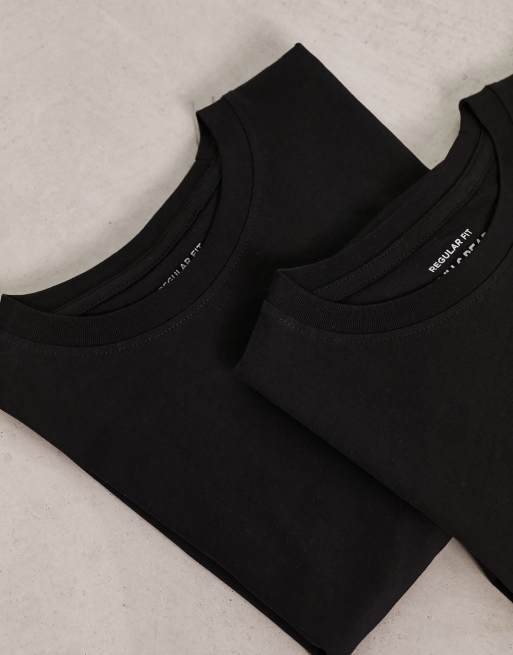 2-pack of basic T-shirts - PULL&BEAR