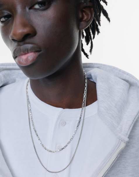 Pull&Bear 2-pack of necklaces in others - view 1