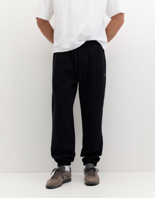Pull&Bear 2-pack of stwd joggers in grey marl, 3 of 5