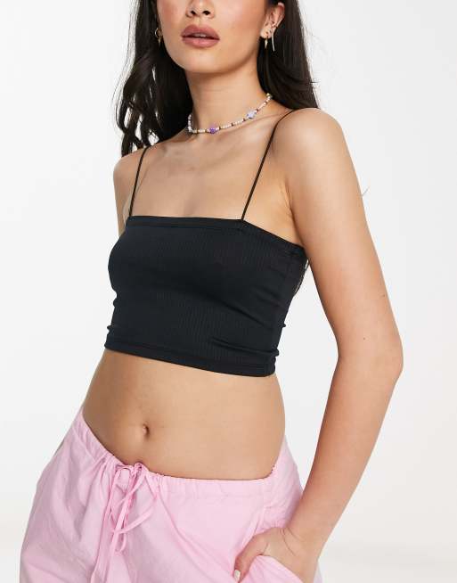 Microfiber Ultra Crop Tube Top