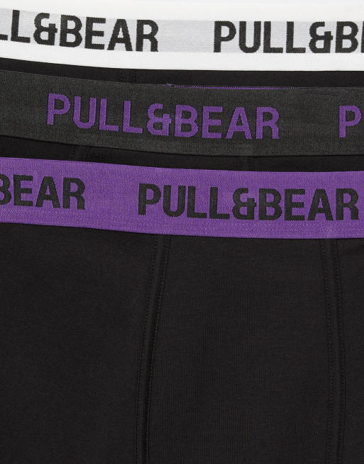 Pull&Bear 3-pack of boxers in others ASOS