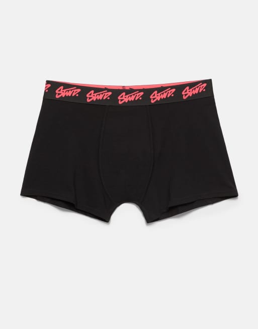 Pull&Bear 3-pack of boxers in others, 3 of 4