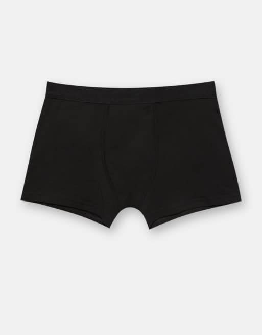 Pull&Bear – 3er-Pack Boxershorts in Schwarz mit „STWD“-Logo, 3 von 4