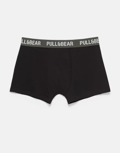 Pull&Bear – 3er-Pack Boxershorts in verschiedenen Farben - view 1
