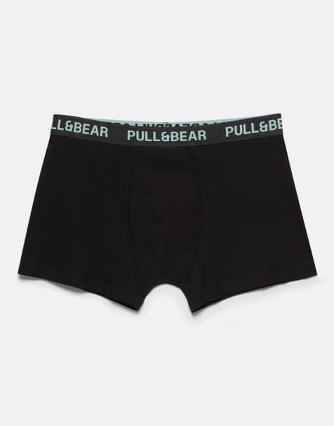 Pull&Bear – 3er-Pack Boxershorts in verschiedenen Farben - view 1