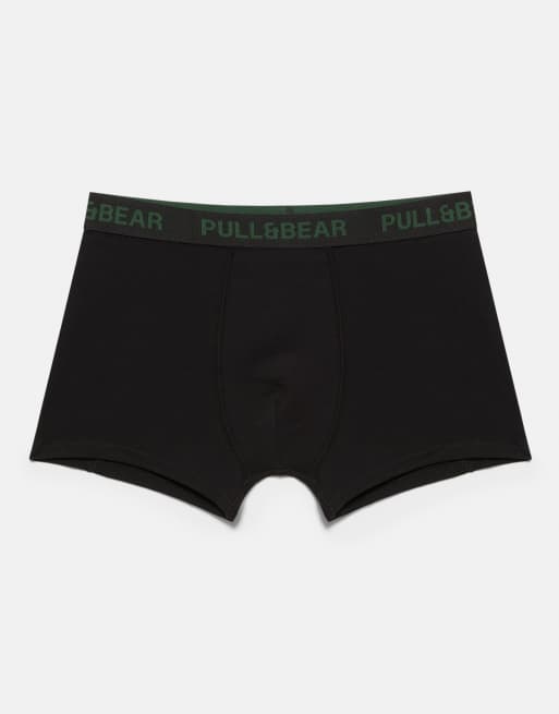 Pull&Bear – 3er-Pack Boxershorts in verschiedenen Farben, 3 von 5