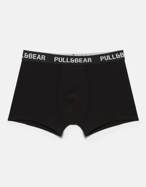 Pull&Bear – 3er-Pack Boxershorts in verschiedenen Farben, 5 von 5