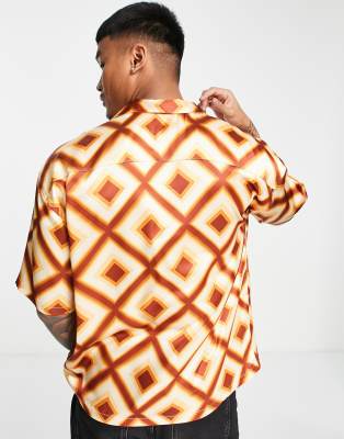 pull and bear short sleeve shirt