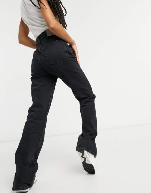 pull on straight leg jeans