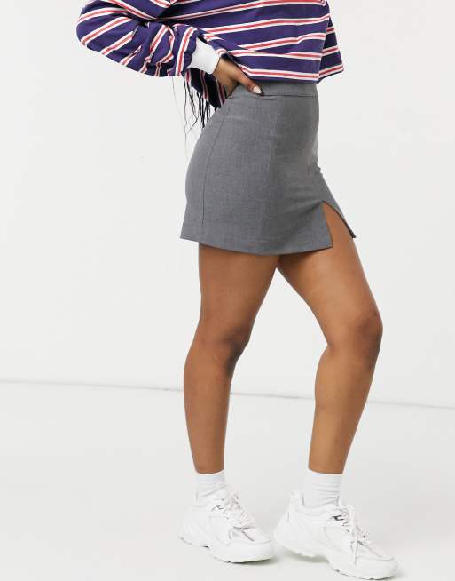 Gray skirt 90s hotsell
