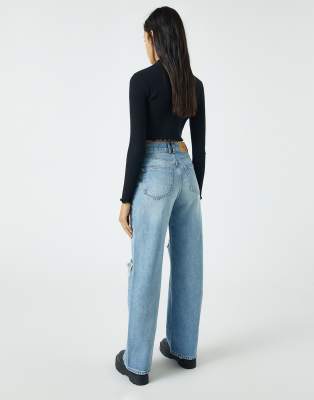 denim jeans straight fit