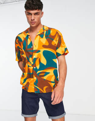 pull and bear hawaiian shirt