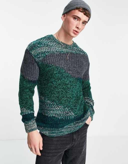 Pull and 2025 bear green sweater