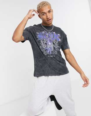 ac dc sweatshirt pull and bear