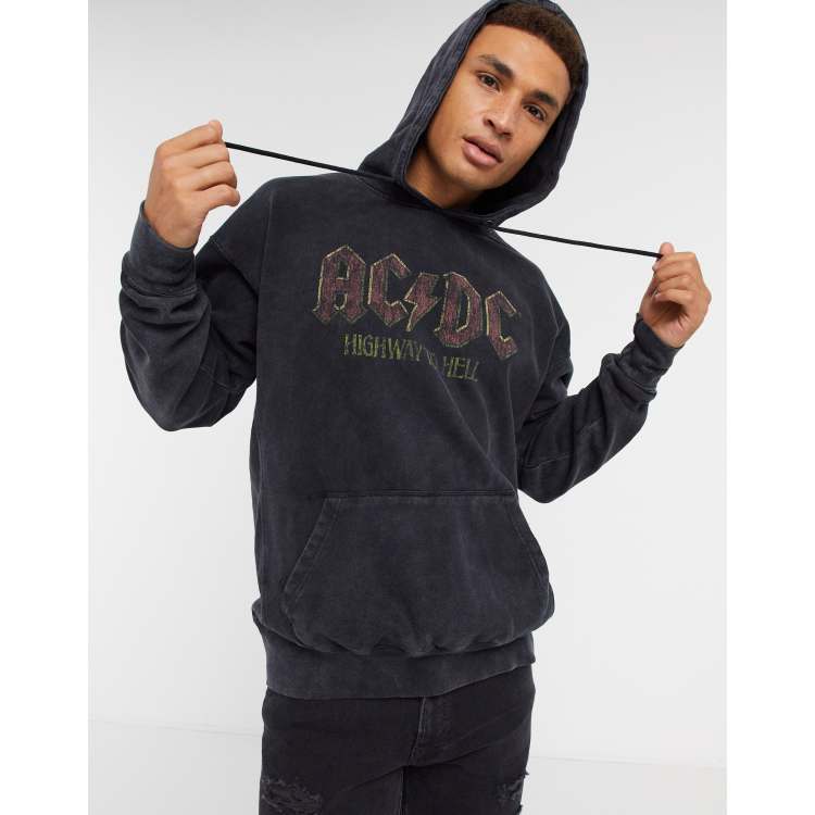 Ac dc hoodie pull and bear new arrivals