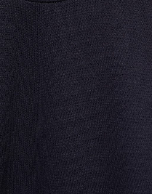 Pull&Bear afslappet sweatshirt i navy, 6 af 7